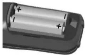 GIGASET S650 - Batterijen plaatsen - 2