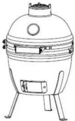 Arpe Kamado Grill AUI3001 - Onderdelen overzicht - 4
