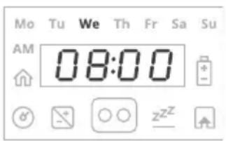 Mo Tu We Th Fr Sa Su AM 08:00