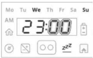 Mo Tu We Th Fr Sa Su AM 23:00 zzz