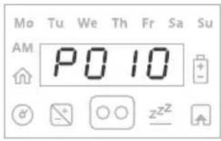 Mo Tu We Th Fr Sa Su AM P0 10