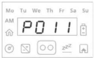 Mo Tu We Th Fr Sa Su AM P011