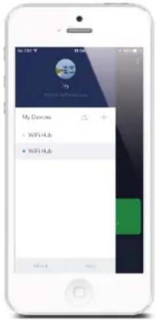 My Devices • WiFi Hub • WiFi Hub