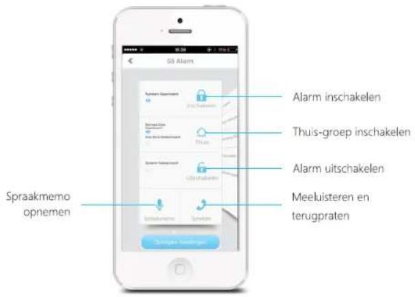 Chuango G5 Plus - G5 Plus Alarm app overzicht - 1