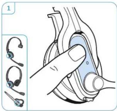 SENNHEISER DW 20 - Het headset-systeem met de DIP-schakelaars aanpassen - 4