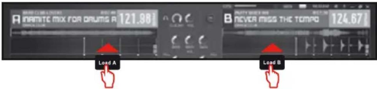INAMTC MIX FOR DRUMS A 121.98 B NEVER MISS THE TOMPO 124.67 Load A Load B