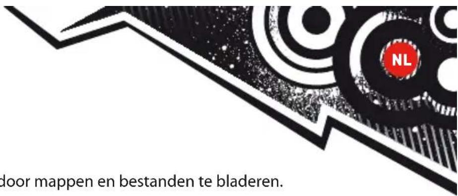 NL door mappen en bestanden te bladeren.