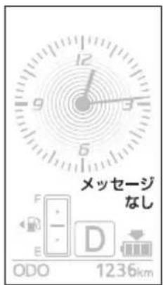 メッセージ なし F - E D ODO 1236km