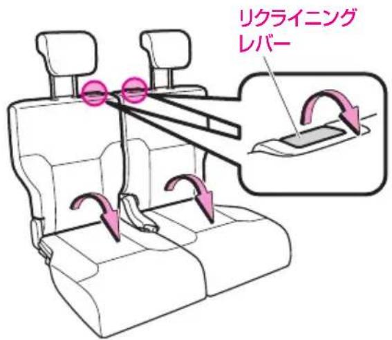 リクライニング レバー
