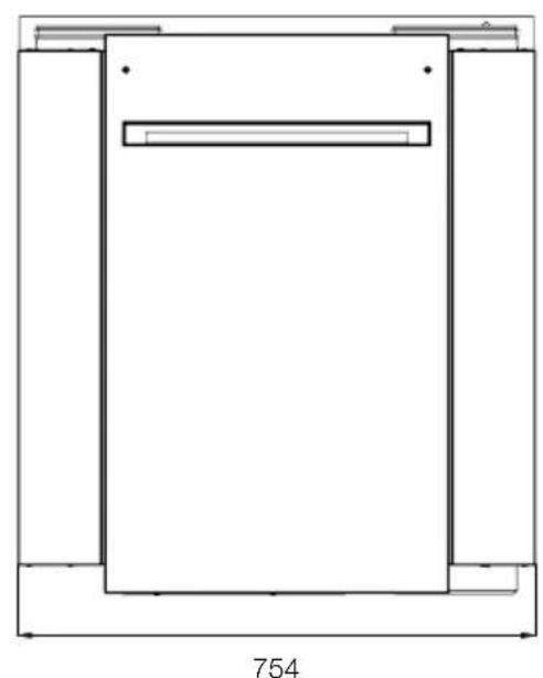 117 centerafstand 520 117 156,5 centerafstand 280 162 Ø 180 antenne RF netsnoer 230VAC aansluiting optioneel elektrisch voorverwarmingselement enkel bij D300 E en D400 EP