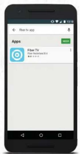 Fiber TV App - TV app. Installatie via de Google Play Store. - 1