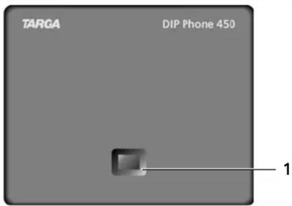 TARGA DIP Phone 450 - Overzicht van het basisstation - 1