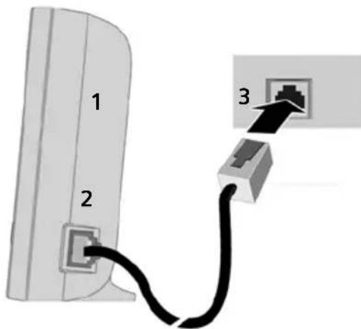 TARGA DIP Phone 450 - Basisstation met de router verbinden - 1