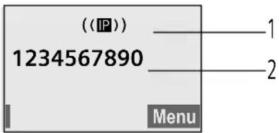 TARGA DIP Phone 450 - Oproepweergave - 2