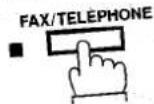 PANASONIC Panafax UF-123 - INSTELLING VAN DE FAXMODUS - 1