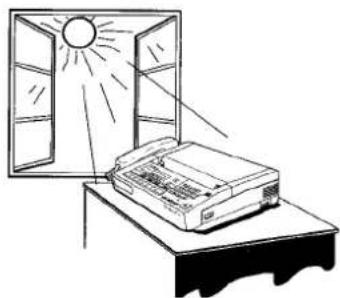 Illustratie van een paar telefoons op een bureau met een zon die door het raam schijnt (geen tekst of symbolen)