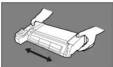 PANASONIC DP-150 - Verwijder transportmaterialen/Installeer Toner Cartridge - 3