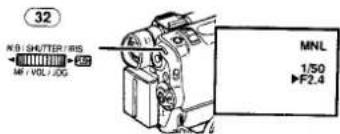 PANASONIC NV-GS30E - Handmatige diafragma-instelling - 2
