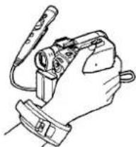 PANASONIC NV-GS30E - ■ Gebruiken als handgreep - 4