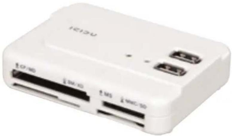 Icidu AI-707925 - COMBO USB HUB MULTI CARD READER WITH AC ADAPTER - 1