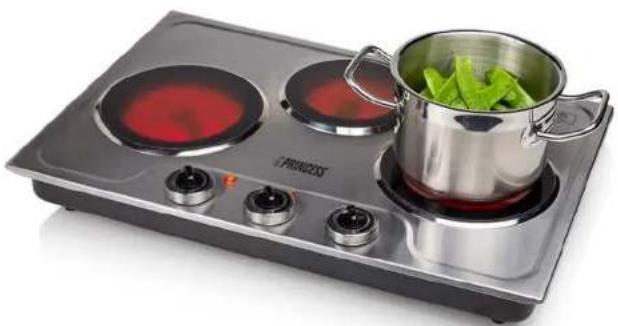 PRINCESS 303009 - Keramische kookplaat met 3 brander - 1