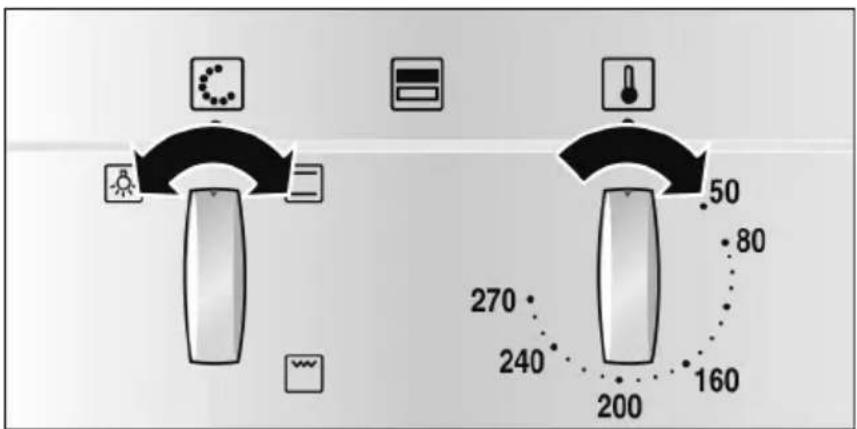 Diagram showing two identical device configurations with directional arrows and numerical values, likely representing a system or control system.