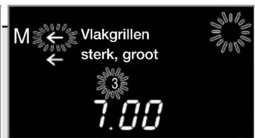 M ← Vlakgrillen sterk, groot 3 7.00