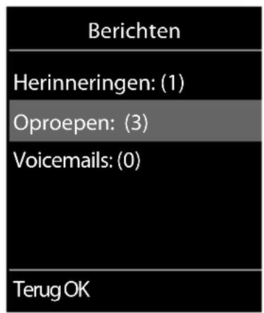 GIGASET C570 Duo - Berichten weergeven: - 1