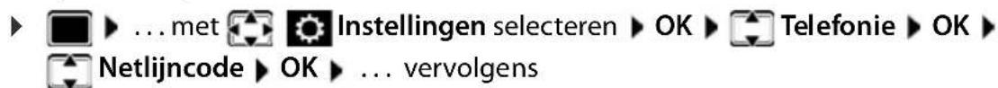 GIGASET C570 Duo - Netlijncode opslaan - 1