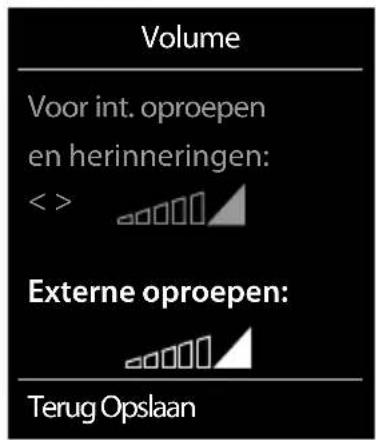 GIGASET C570 Duo - Volume van het oproepsignaal - 1