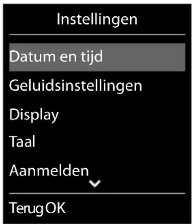GIGASET C570 Duo - Terugkeren naar de ruststand - 1