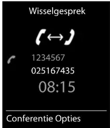 GIGASET C570 Duo - Het huidige gesprek beëindigen - 1