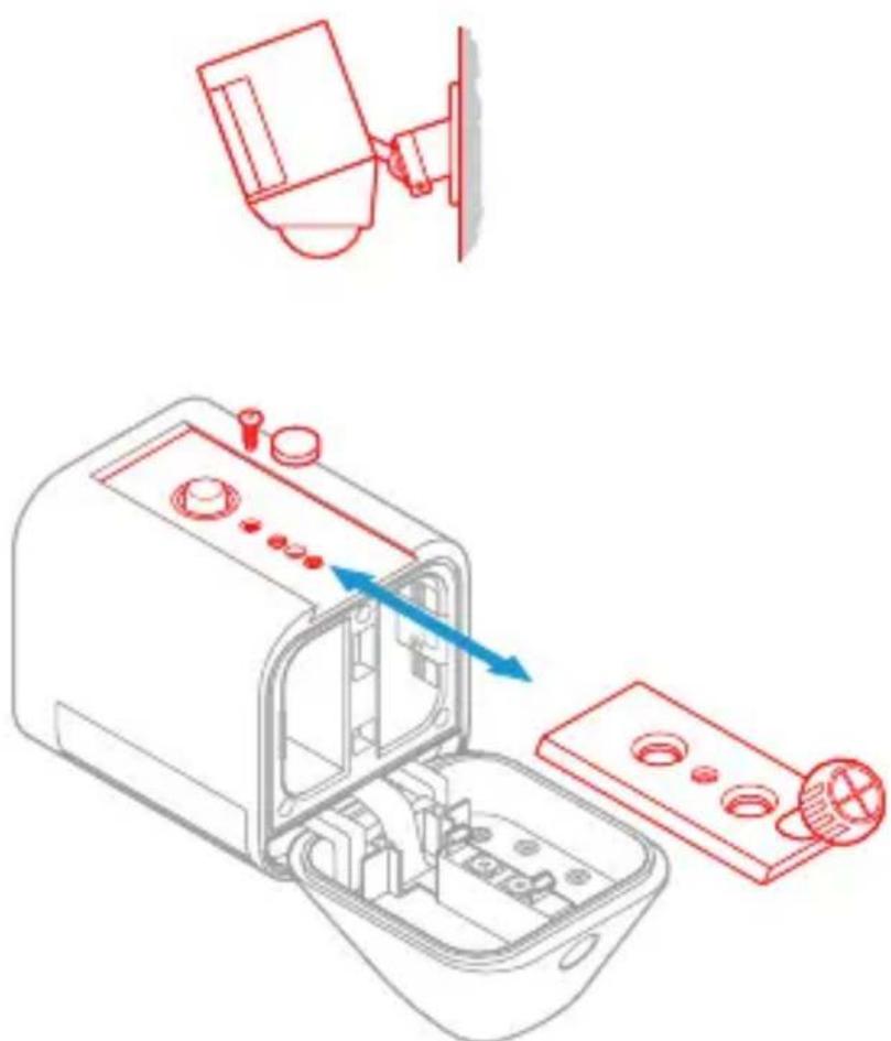 RING Spotlight Cam - Bevestigen op een muur - 1