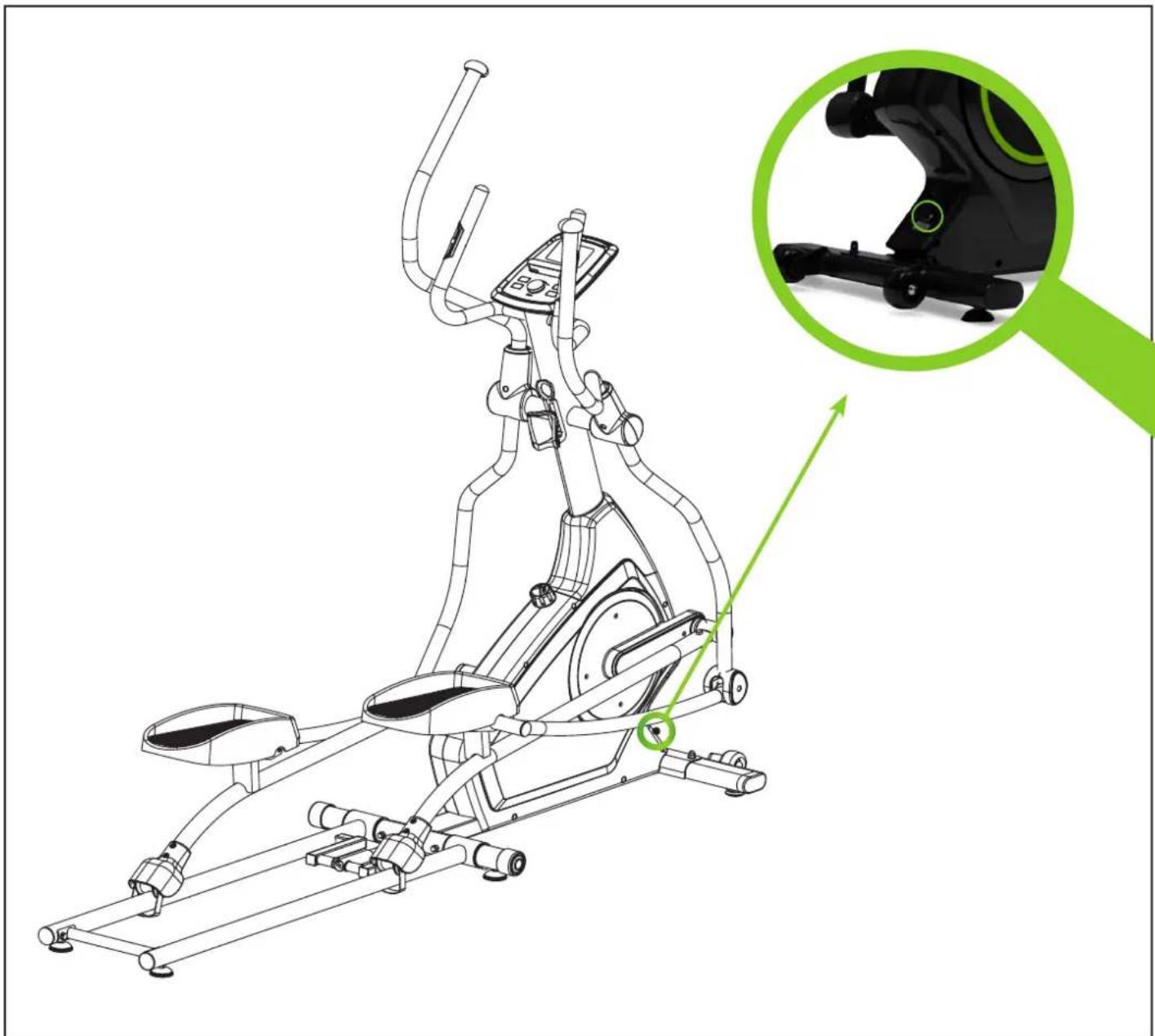 VirtuFit iConsole FDR 2.1 - ADAPTER AANSLUITING - 1