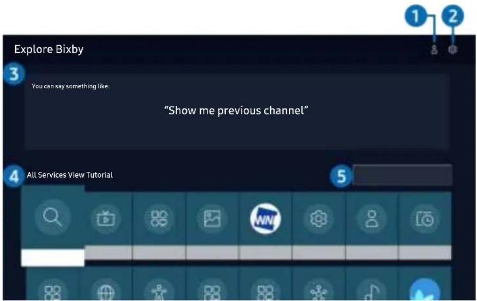 SAMSUNG 55RU7100 - Meer informatie over het scherm Explore Bixby - 1