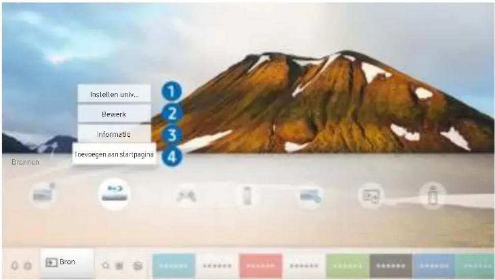 Instellen univ... Bewerk Informatie Toevoegen aan startpagina Bronnen 1 2 3 4
