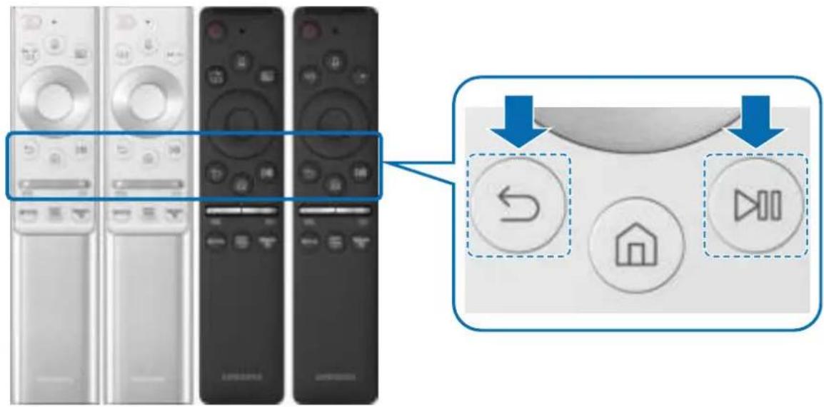 SAMSUNG 55RU7100 - De Samsung Smart-afstandsbediening aansluiten op de tv - 1