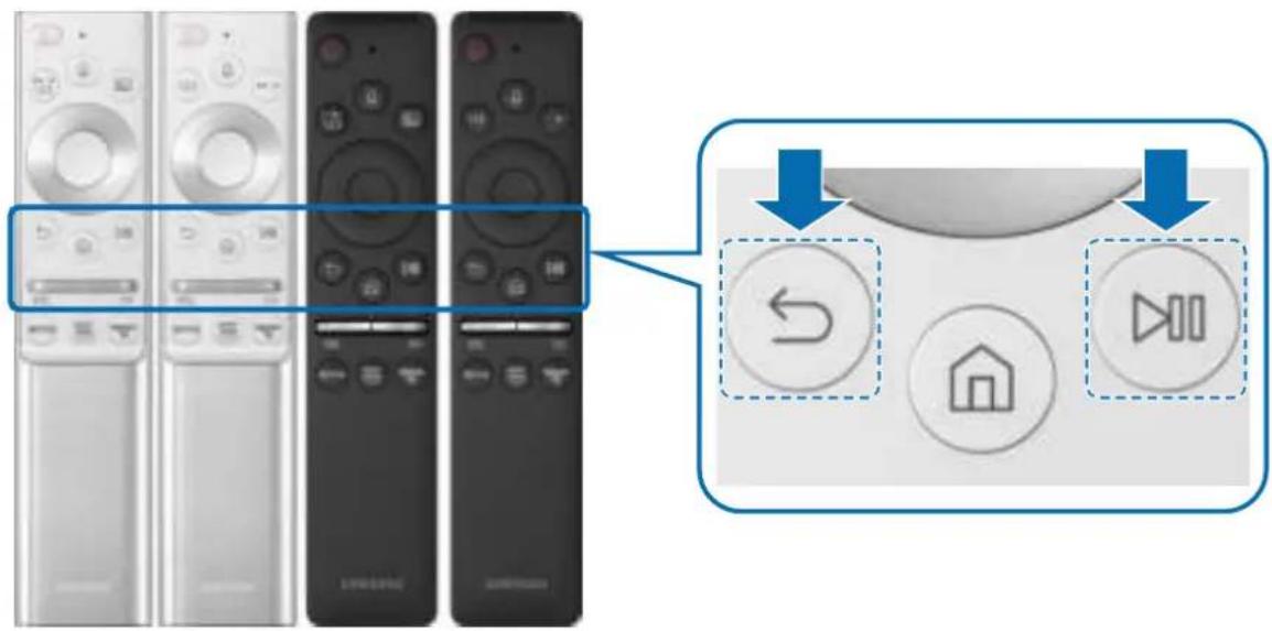 SAMSUNG 55RU7100 - De Samsung Smart-afstandsbediening aansluiten op de tv - 1