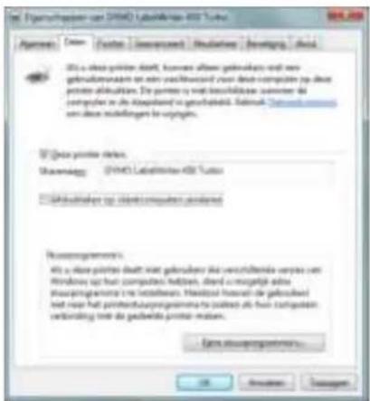 DYMO LabelWriter 450 Turbo Direct - De printer delen (Windows Vista) - 2