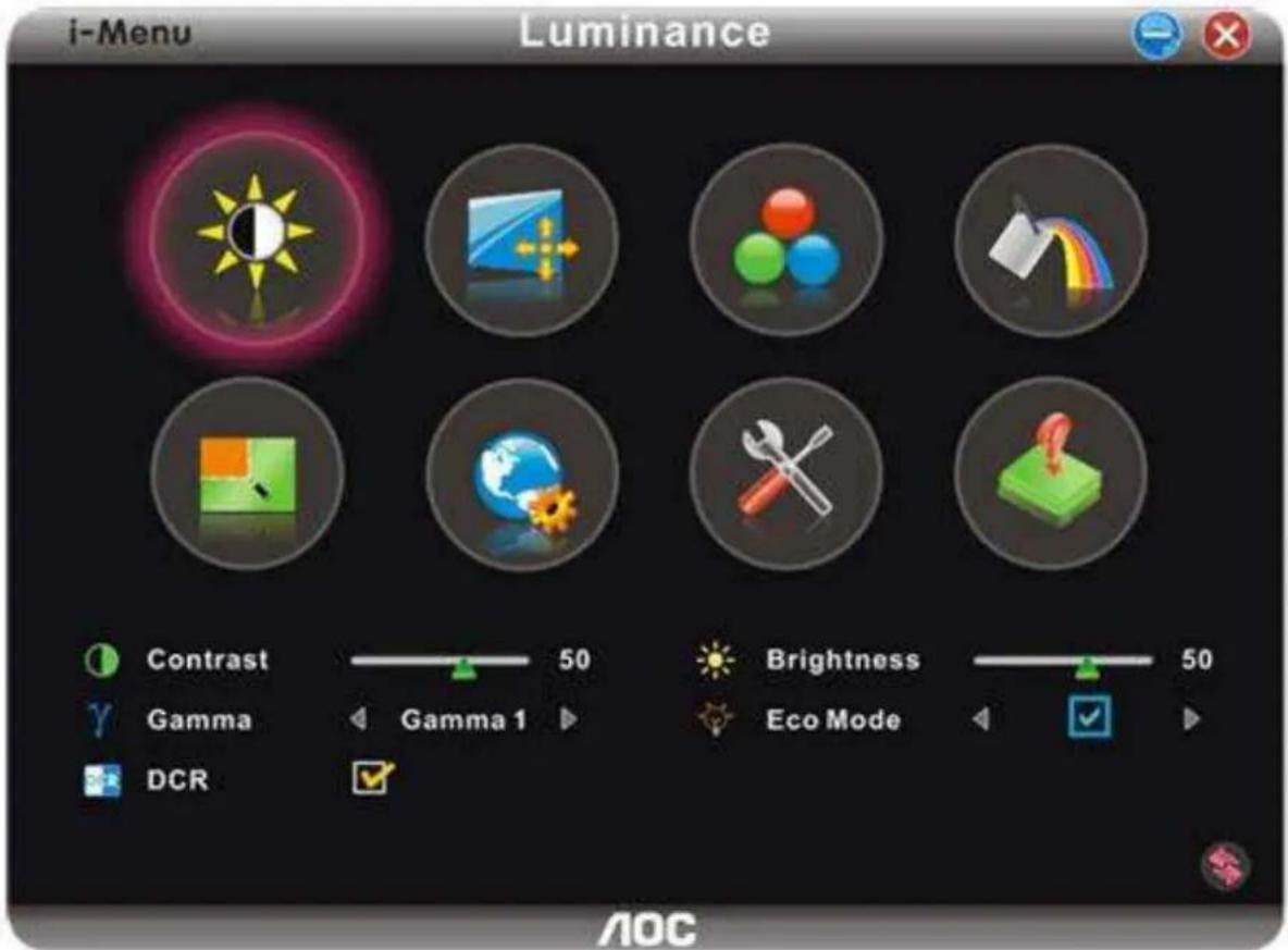 AOC E2470SWHE - i-Menu - 2