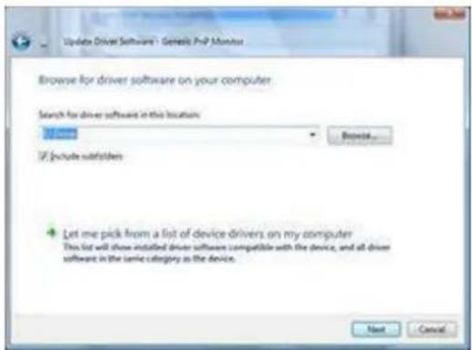 AOC E2470SWHE - Windows Vista - 7