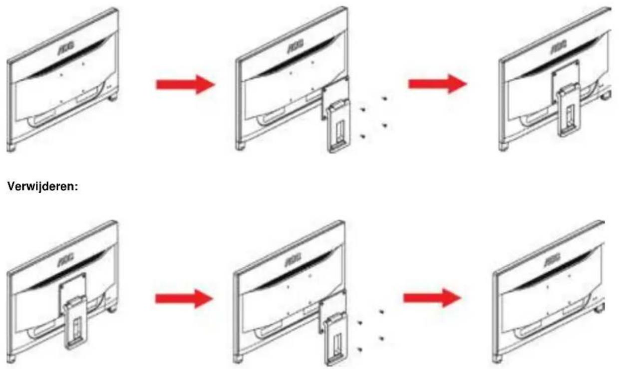 AOC I960PRDA - Voet installeren - 1