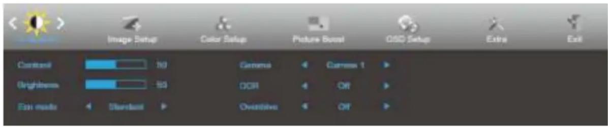 AOC I2790PQU/BT - OSD Setting (OSD-instellingen) - 1