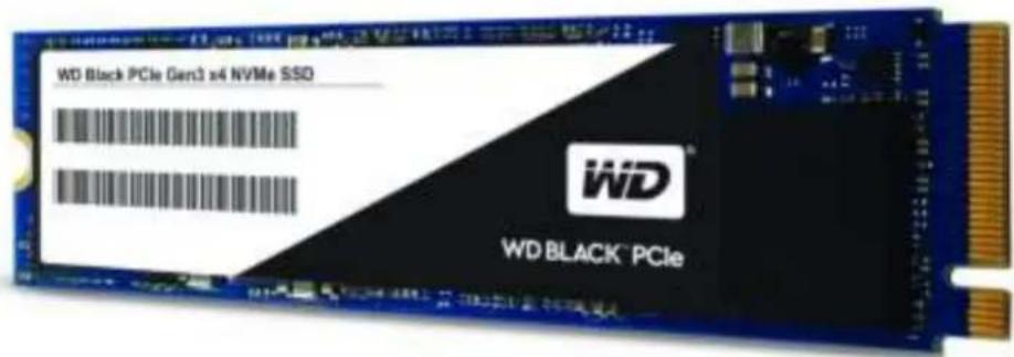 WD Black PCIe Gen3 x4 NVMe SSD WD WD BLACK PCIe