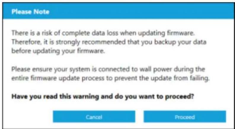 WESTERN DIGITAL SSD Dashboard - Firmware-update - 2