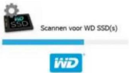 Scannen voor WD SSD(s) WD