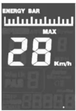 ENERGY BAR MAX 28 Km/h