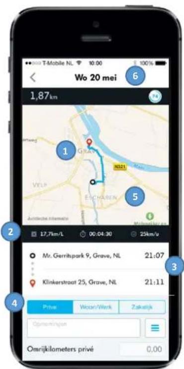 Wo 20 mei 1,87 km 1 G N321 E ECHAREN 5 Mehingk van en 17,7km/L 00:04:30 25km/v Mr. Gerritspark 9, Grave, NL 21:07 Klinkerstraat 25, Grave, NL 21:11 Privat Woun/Werk Zakatijk Ogemington Omrijkilometers privé 0,00