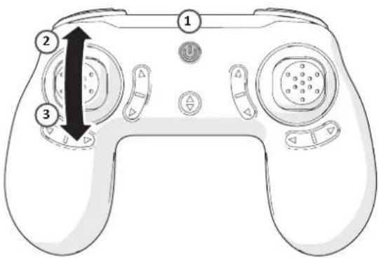 Vizu Drone X22 - Verbinden met de joystick - 1