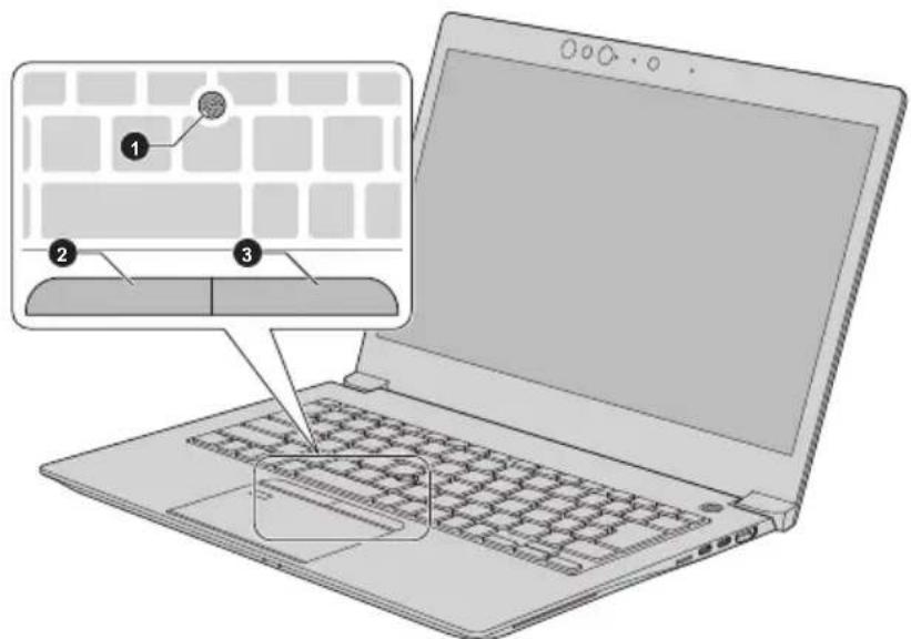 Dynabook Tecra X50-F-15N - AccuPoint - 1